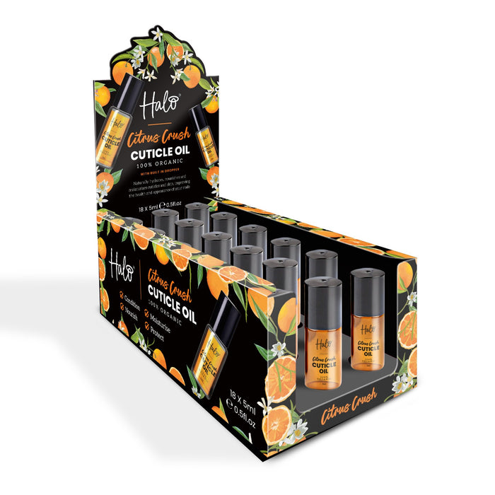 Halo Citrus Crush Cuticle Oil 18 x 5ml