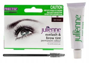 Julienne Eyelash and Eyebrow Tint Dark Brown 15ml