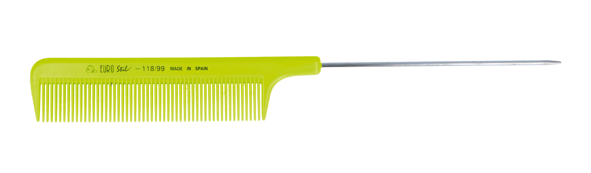 PIN TAIL COMB COLORED 21,5 CM