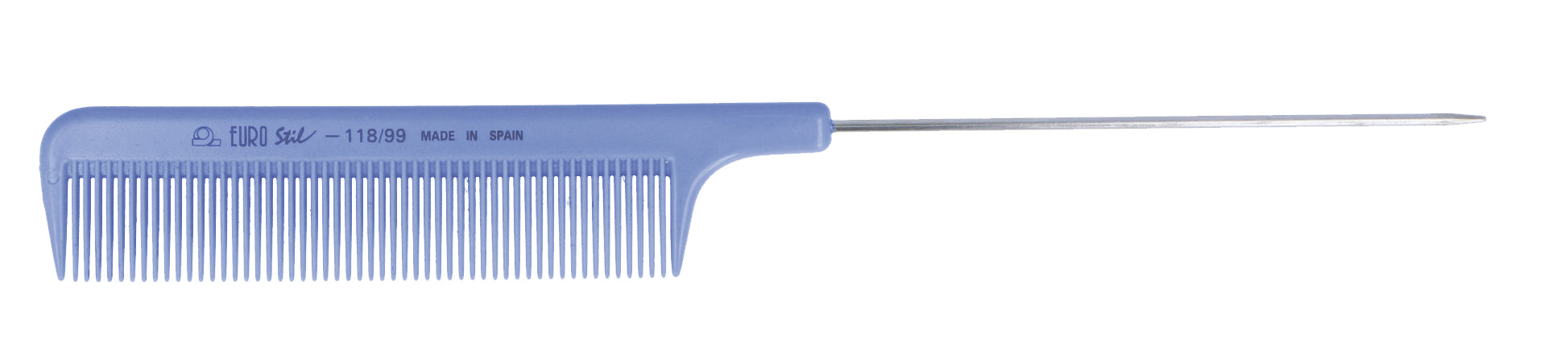 PIN TAIL COMB COLORED 21,5 CM