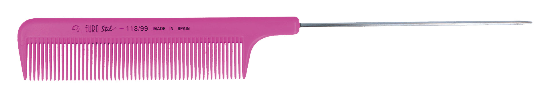 PIN TAIL COMB COLORED 21,5 CM
