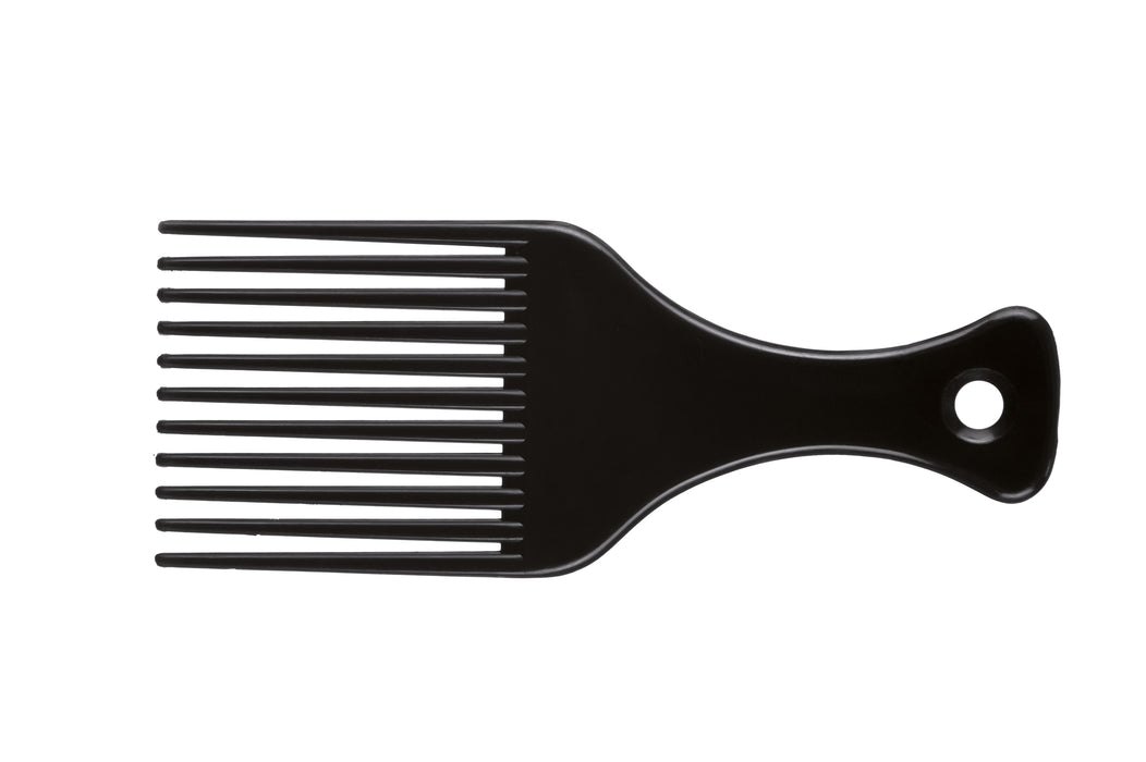 AFRO COMB MEDIUM BLACK 11 PINS