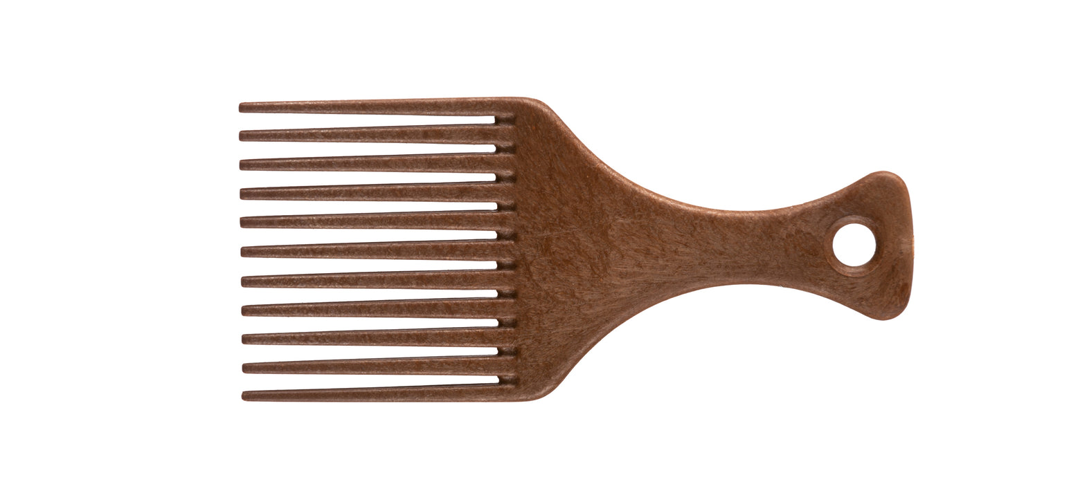 WOODEN AFRO COMB