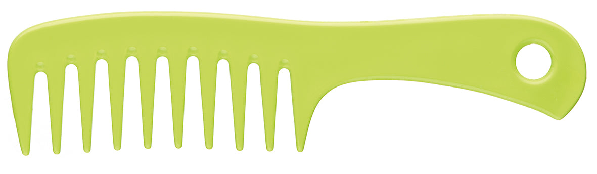 WIDE TOOTH COMB COLORED