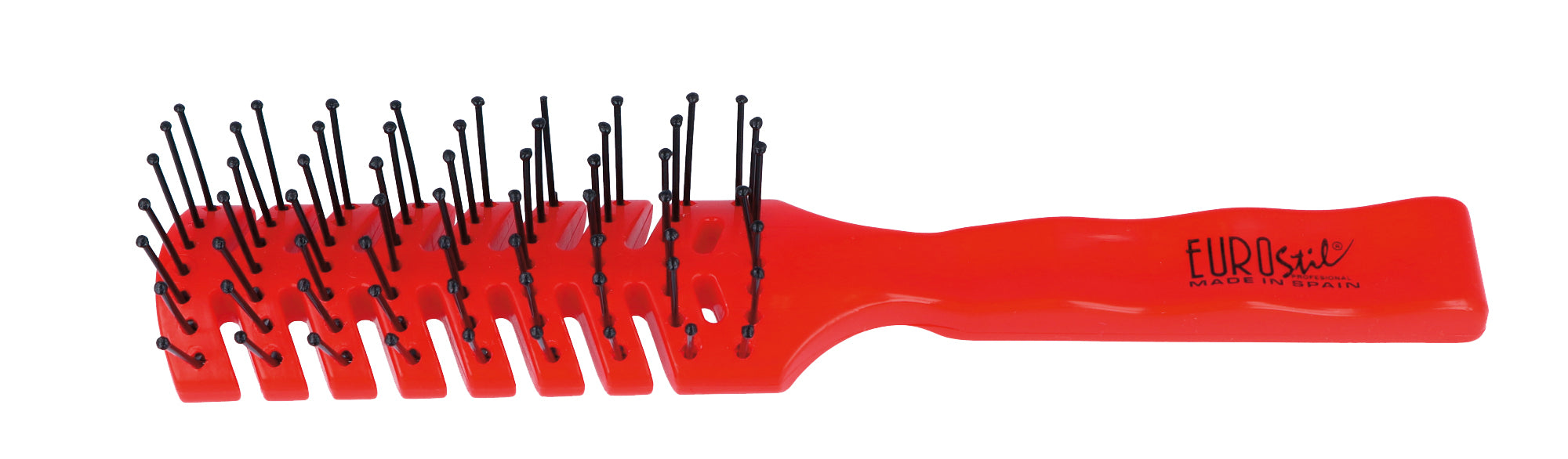 LARGE VENT BRUSH WITH BALL PINS COLORED