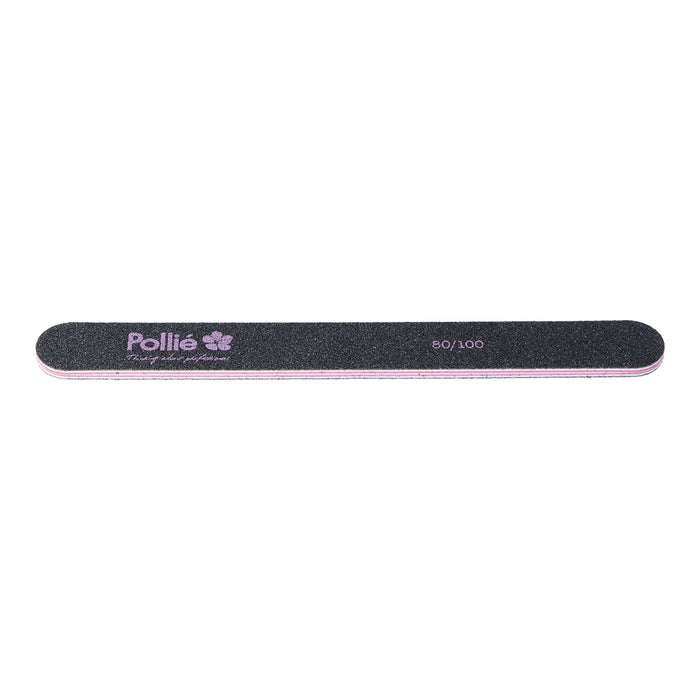 STRAIGHT FILE 80/100 BLACK