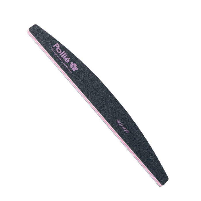HALF MOON FILE 80/100 BLACK