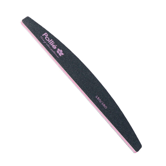 HALF MOON FILE 150/180 BLACK
