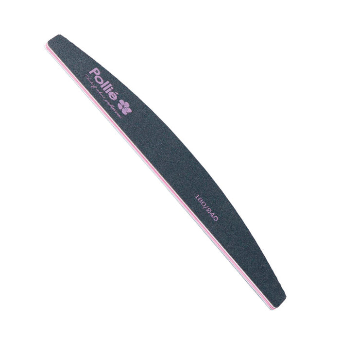 HALF MOON FILE 180/240 BLACK