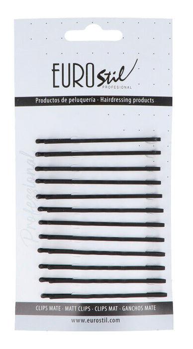 WAVED CLIP CARD BLACK LONG