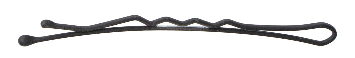 WAVED CLIP BOX BLACK LONG