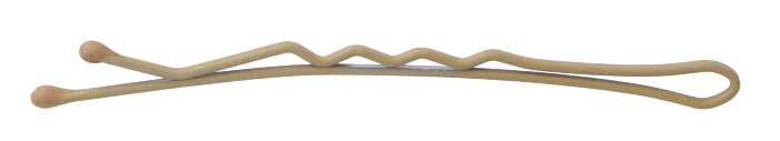 WAVED CLIP BOX BROWN LONG