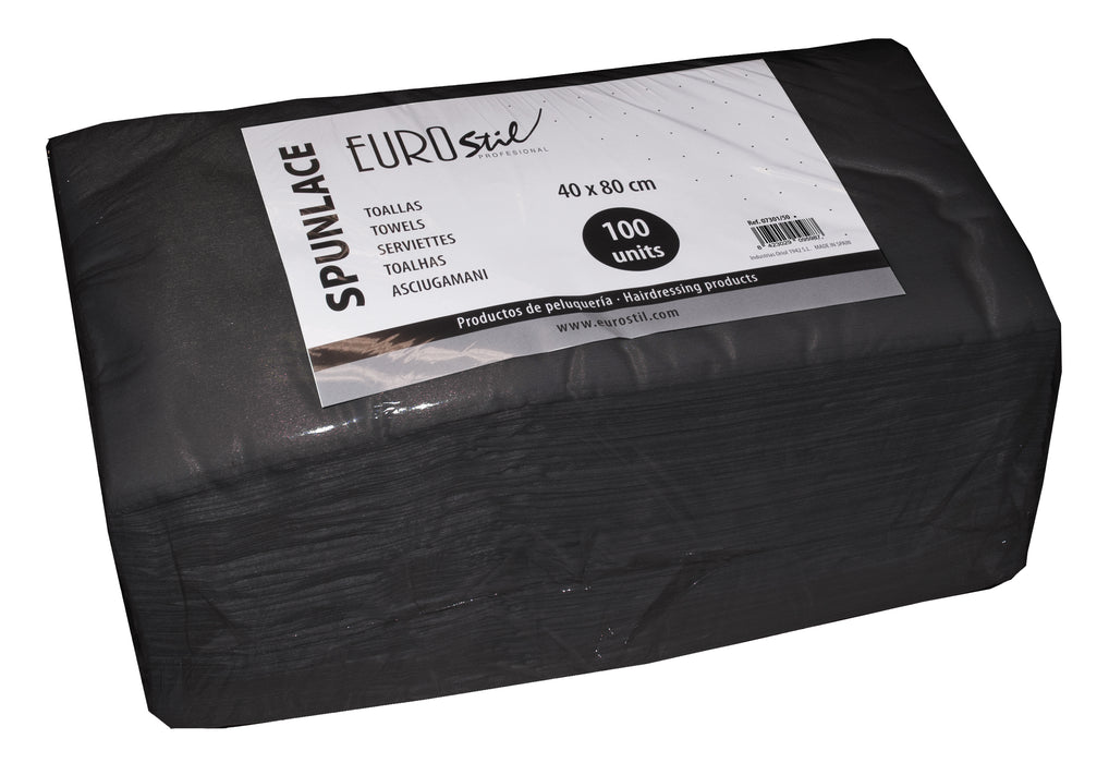 DISPOSABLE TOWELS BLACK