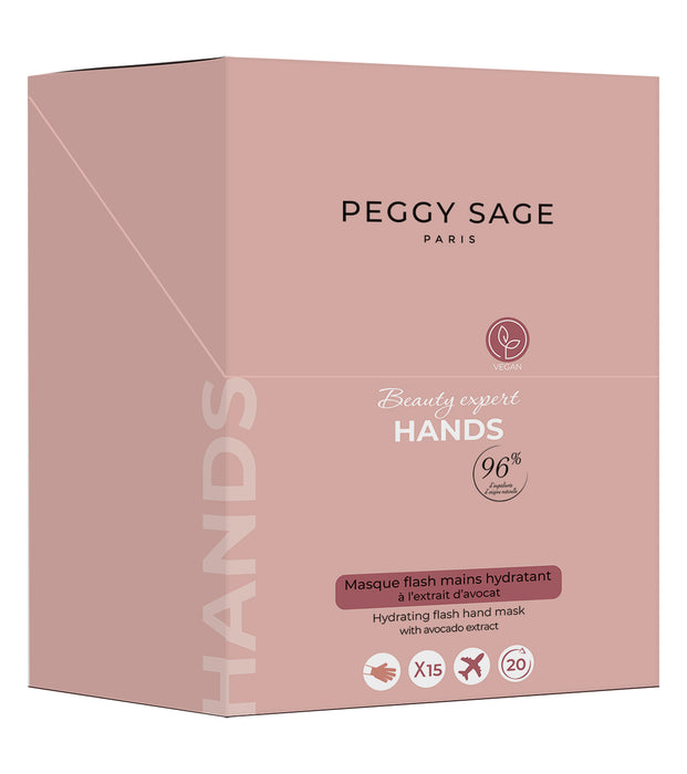 Hydrating flash hand mask with avocado extract