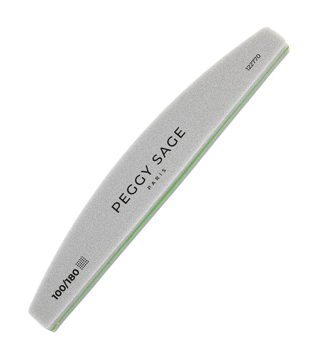 2-way chunky half-moon nail file 100/180