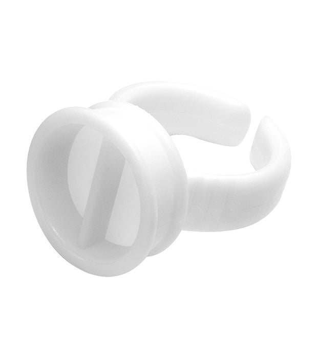 Disposable ring - with two integrated glue reservoirs