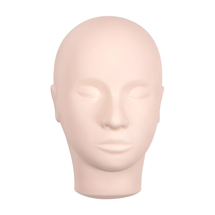 Mannequin head for eyelash extensions