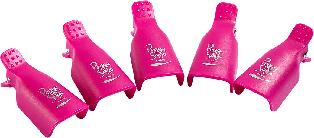 5 pegs for artificial nail removal