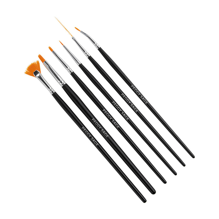 Set 6 nail art brushes