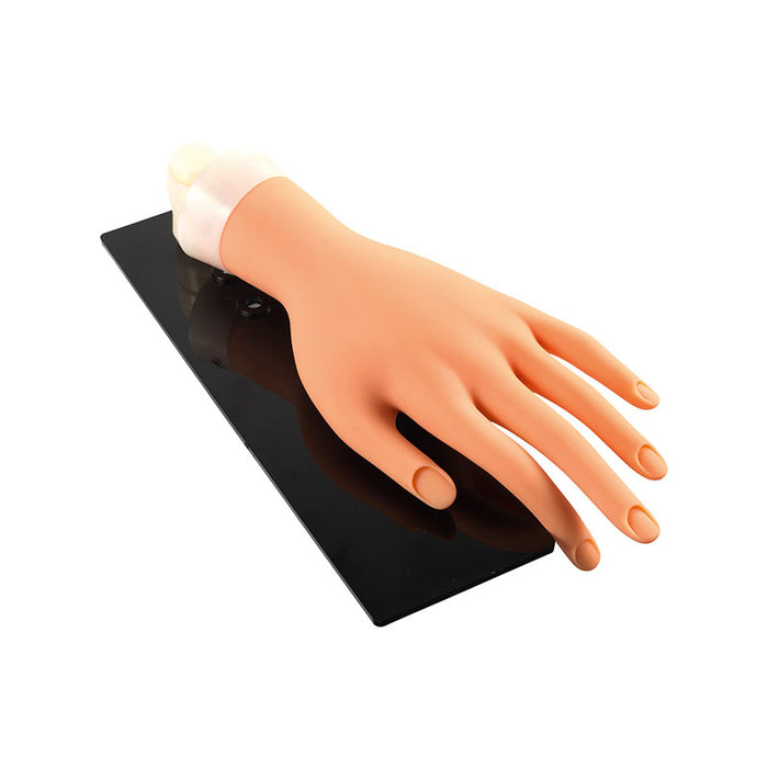 Practice hand + stand + 20 nail protectors