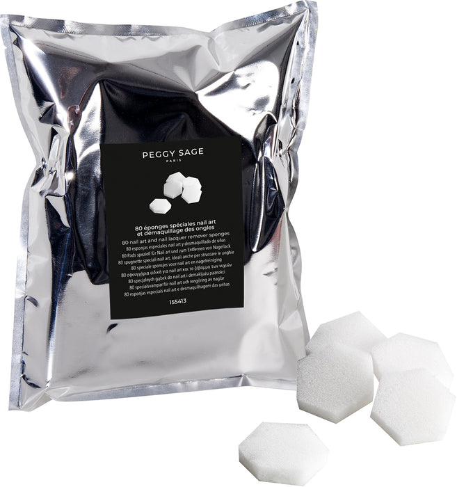 Nail lacquer removal & nail art sponges