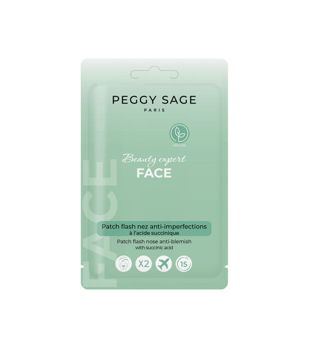 Flash nose patches for anti-blemish with succinic acid