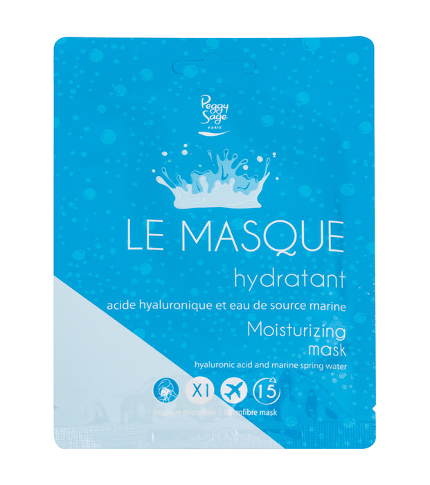 Moisturizing microfibre mask