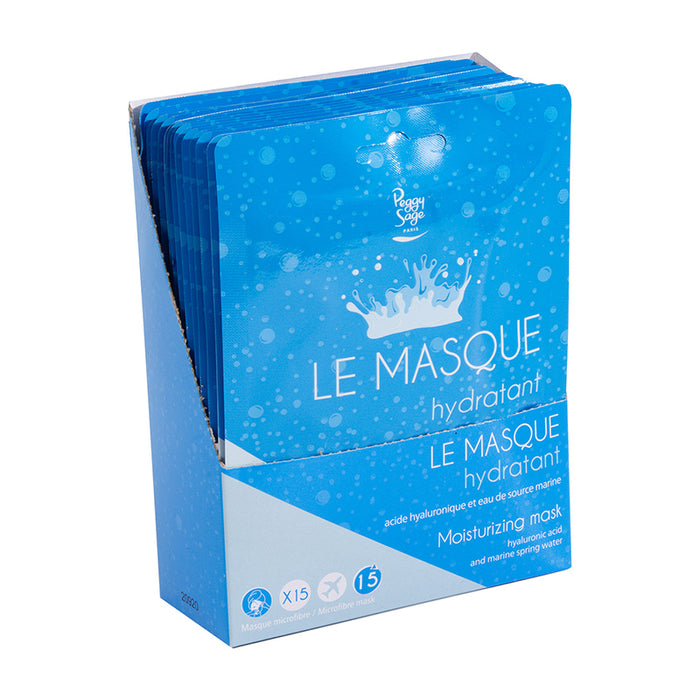Moisturizing microfibre mask