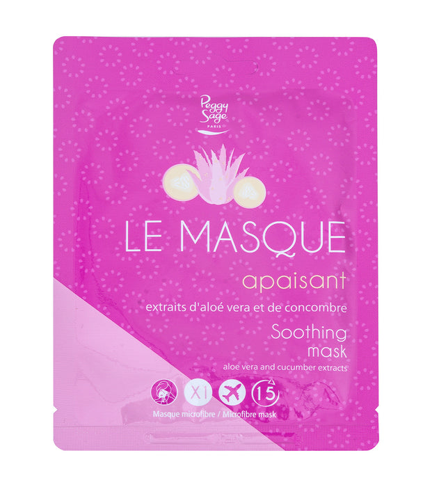 Soothing microfibre mask