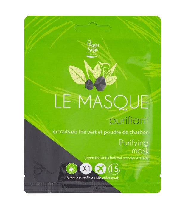 Purifying microfibre mask