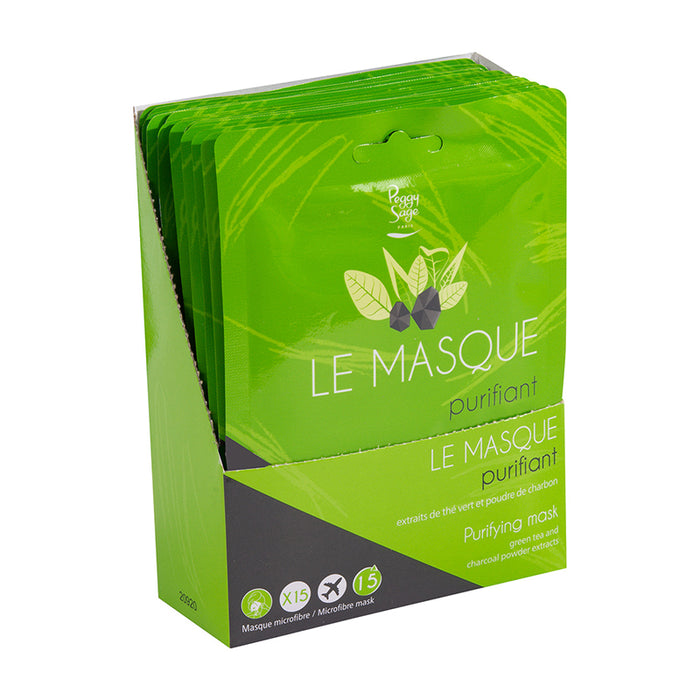 Purifying microfibre mask