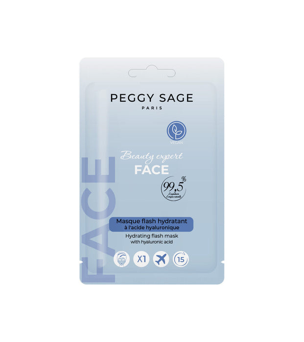 Hydrating flash mask with hyaluronic acid