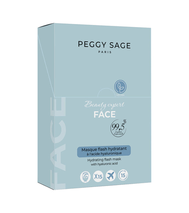 Hydrating flash mask with hyaluronic acid