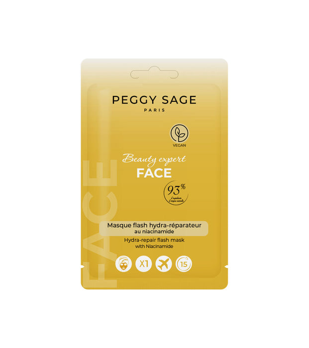 Hydra-repairing flash masks with Niacinamide