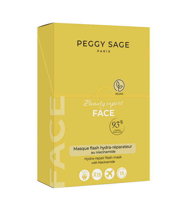 Hydra-repairing flash masks with Niacinamide