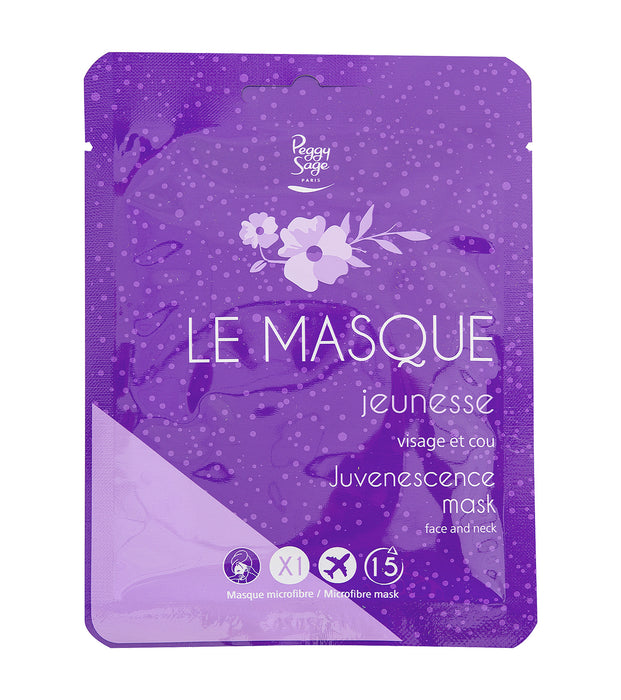 Juvenescence face and neck microfibre mask