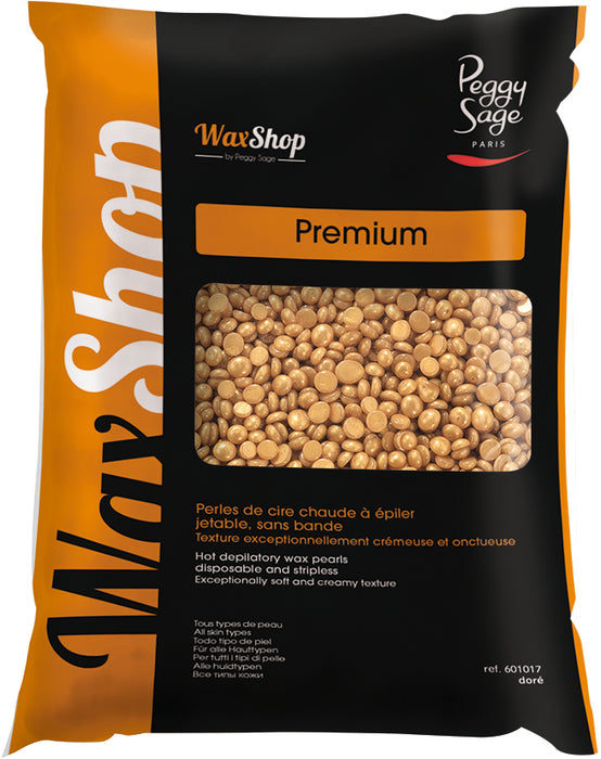 Hot depilatory wax pearls - stripless