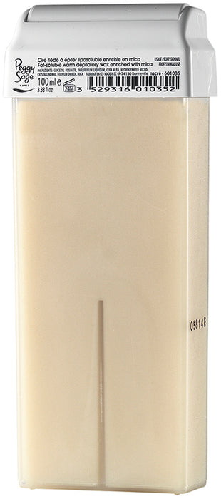 Cartridge of warm depilatory wax
