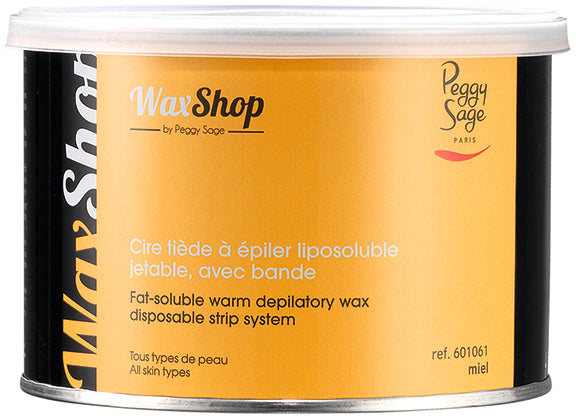 Fat-soluble warm depilatory wax
