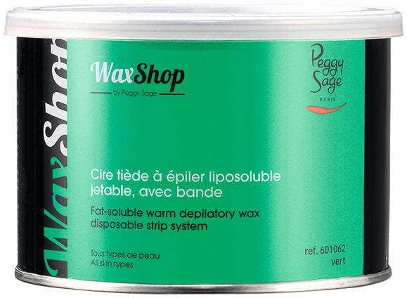 Fat-soluble warm depilatory wax