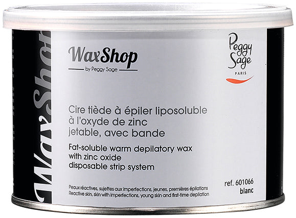 Fat-soluble warm depilatory wax