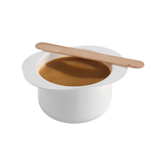 Microwavable Pot of hot depilatory wax