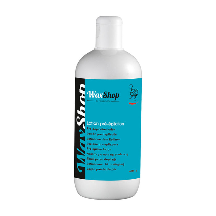 Pre-depilation lotion