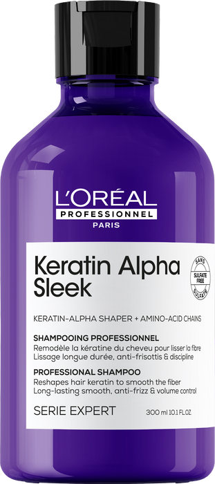 L'Oreal Serie Expert Keratin Alpha Sleek Shampoo