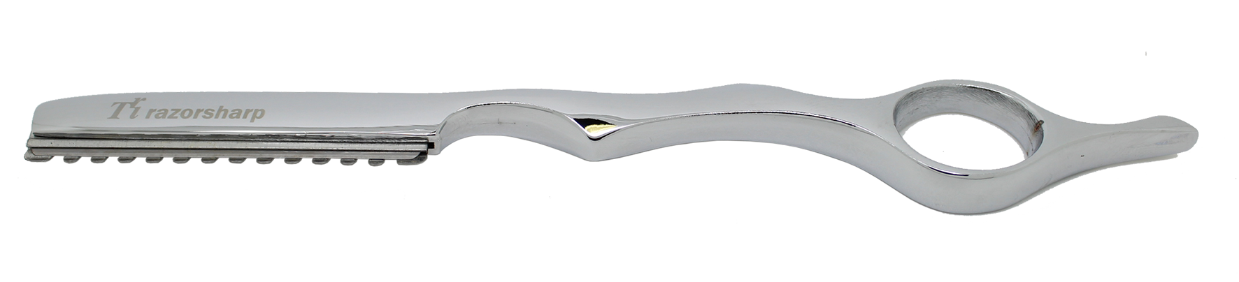 TRI Razorsharp Chrome Feather style razor