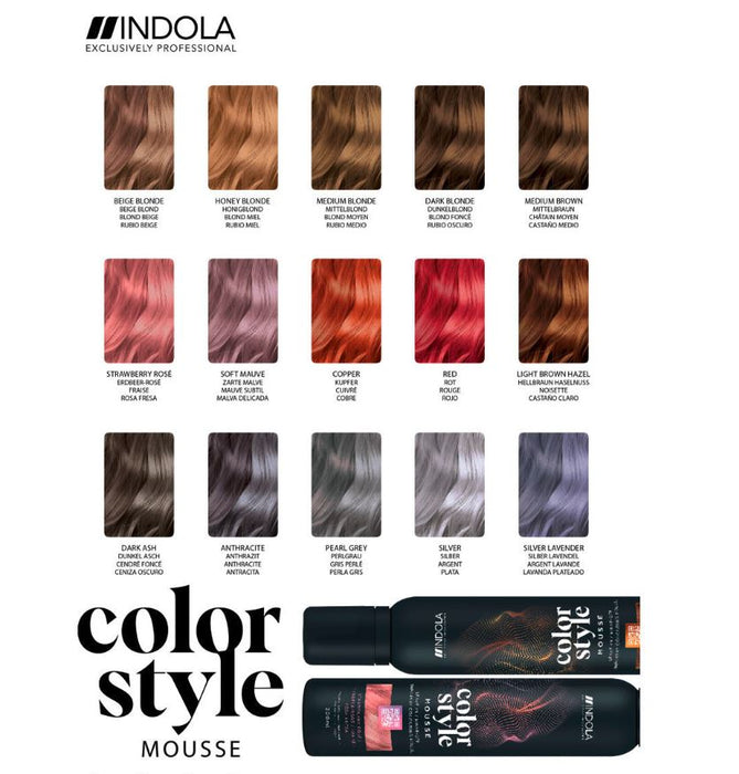 Indola Profession Color Style Mousse 200ml