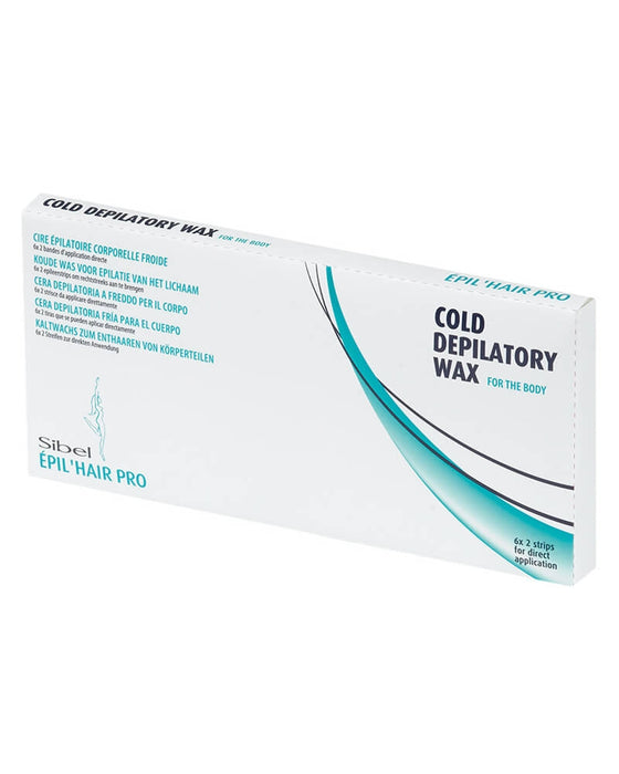 Sibel Cold Depilatory Wax Strips For Body