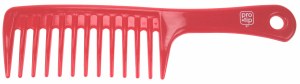 Pro Tip 07 Large Detangle Comb Red