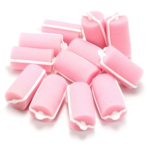 Sibel Sponge Rollers Pink Medium