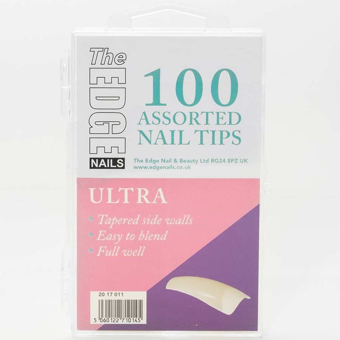 The Edge Ultra 100 Assorted Nail Tips